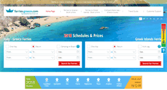 Desktop Screenshot of ferries-greece.com